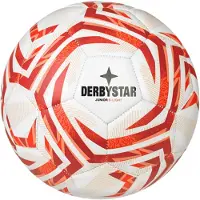 Derbystar Bal antraciet / rood / zwart / wit