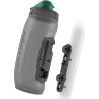 Fidlock - Twist Bottle 590 Antibacterial + Bike Base - Fietsbidon 590 ml, grijs