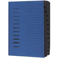 Pagna Ordnungsmappe 12 Fcher 1-12/A-Z blau