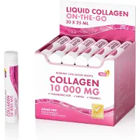 Swedish Nutra Collageen Shots - Pure Peptide - Vloeibaar - Suikervrij met Hyaluronzuur en Vitamine C - Anti aging - Anti Rimpel - Huid - Haar - NagelsSwe