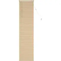 vidaXL Venetiaanse jaloezie Lichtbruin met Patroon 213 x 60 cm 25 mm