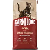 Carnilove LAMB/WILD BOAR STERI 6KG