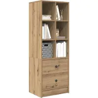 vidaXL Highboard Artisan Eiken 45,5 x 34 x 127 cm