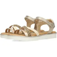 PS Poelman Sandalen beige / goud / zwart