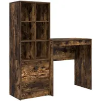 Syfax Bureau Gerookt eiken 115,5 x 40 x 127 cm 2 st