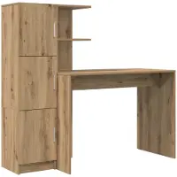 Syfax Bureau Artisan Eiken 133.5 x 50 x 124 cm 2 st