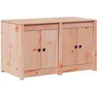vidaXL Keuken Kast met plank MEPPEL Bruin Eiken 106 x 55 x 64 cm