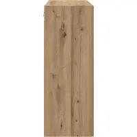 vidaXL Wandkast 2 st Artisan Eiken 69,5 x 34 x 90 cm Bewerkt hout