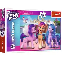 Trefl My Little Pony puzzel 30 stukjes - Hasbro MLP Movie 2021.