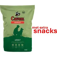 Cavom compleet Adult - geperste brokken - 20kg - met 500 gram extra