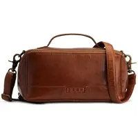 MUUD Cleo. Handgemaakt Leren Schouder Tas 23 X 13 X 11 Cm -