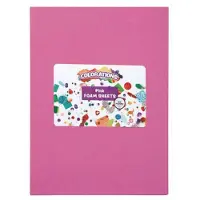 Colorations foam knutselvellen roze 10 stuks creatief speelgoed.