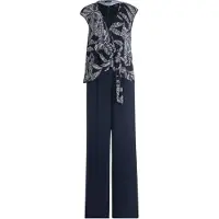 Vera Mont Jumpsuit donkerblauw