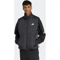 Adidas Sportbodywarmer 'City Tech' zwart / wit