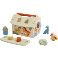 Kinder and Kids - Vormenstoof, dinosaurus huis