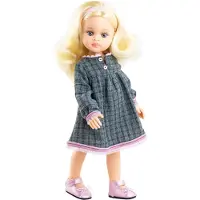 Paola Reina Laura Doll 32 Cm Grijs Kinderen