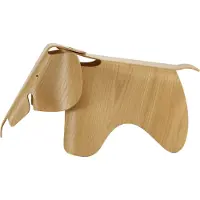 Vitra Eames Elephant Kruk Groot Multiplex Kastanjebruin - Krukken Gerecycled Plastic Chestnut - 21022506