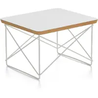 Vitra Occasional Ltr Bijzettafel Wit / Wit - Bijzettafels & buffetten Laminaat White - 20119522
