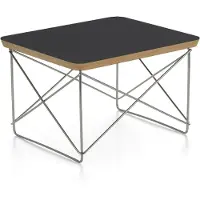 Vitra Occasional Ltr Bijzettafel Zwart / Roestvrij Staal - Bijzettafels & buffetten Laminaat Black - 20119525