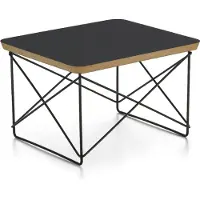 Vitra Occasional Ltr Bijzettafel Zwart / Zwart - Bijzettafels & buffetten Laminaat Black - 20119524