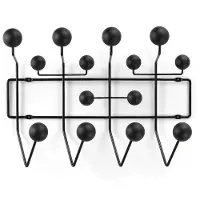 Vitra Hang It All Kapstok Zwart As - Kledingkasten en kleerhangers Gepoedercoat Metaal Black Ash - 20119115