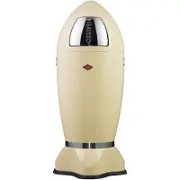M. Westermann & Co. GmbH afvalbak Spaceboy, afvalbak, afvalemmer, staalplaat, amandel, 35 l, 138631-23