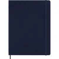 Moleskine 12 Maanden Agenda - 2027 - Wekelijks - XL - Harde Kaft - Saffier Blauw