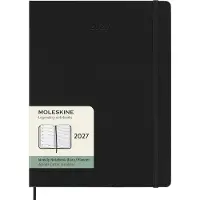 Moleskine 12 Maanden Agenda - 2027 - Wekelijks - XL - Harde Kaft - Zwart