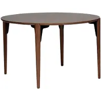 Ebuy24 Paragon Dan-Form eetkamertafel fineer walnoot.