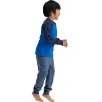 Bergans Longsleeve Kids Inner:Dual Merino Olympic Blue/Navy Blue-Maat 92
