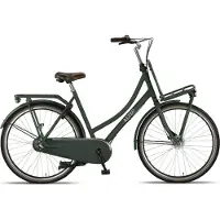 Altec Transportfiets dames Retro 28 Inch 50 cm Dames 3V Rollerbrake Donkergroen