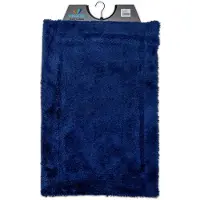 Wicotex - Badmat Donkerblauw - Badmat - Antislip onderkant - Afmeting 60x90cm