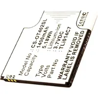 AccuCell Accu geschikt voor de Alcatel TLi014C7, Alcatel One Touch Pixi First, OT-4024, OT-4024D, OT-4024X