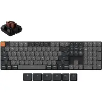 Keychron K5 QMK RGB toetsenbord V2 brown switch