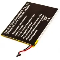 AccuCell Batterijen geschikt voor de Alcatel One Touch Pixi 3 7.0 LTE met batterijtype TLP028A2, en de One Touch Pixi 3 7.0 4G