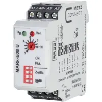 METZ CONNECT 1106574133 MARk-E08 Tijdrelais Multifunctioneel 230 V/AC 1 stuk(s) Tijdsduur: 0.15 s - 10 h 1x wisselcontact Piece