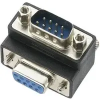 Renkforce Adapter Serieel [1x D-sub stekker 9-polig - 1x D-sub bus 9-polig] Zwart