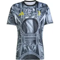 Adidas Functioneel shirt 'Juventus 25/26 Pre-Match' geel / grijs / zwart