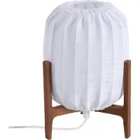 Watt & Veke Prisma tafellamp Dark ash-White, Mini Ø16x24,3 cm