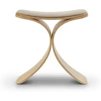 Gejst Luno kruk 48x28x72 cm Eikenhout