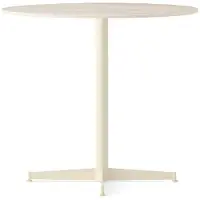 Audo Copenhagen Nook Eettafel Ø80 cm | Ivory | Ceramic Sand