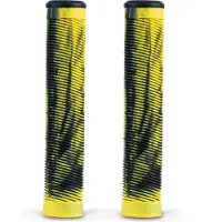 Soke Zwarte en gele scooterhandvatten, model G3, 2 stuks