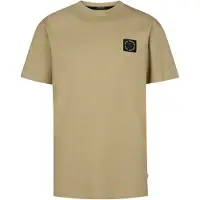 Petrol Industries T-shirt zand Beige Jongens Katoen Ronde hals Effen - maat 128