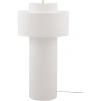 Globen Lighting Vloerlampe , Noah, Wit, Woonkamer, Stof, Designer