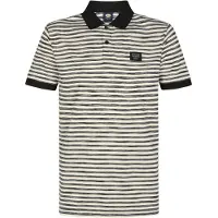 Petrol Industries Shirt zwart / wit