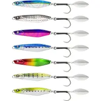 Williamson Thunder Jig Bladed 40 gram | Yellow Tail Glow