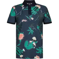 Petrol Industries Shirt 'Nitro' marine / smaragd / pastelrood / wolwit