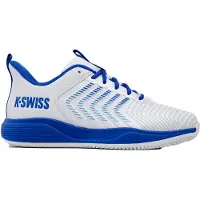 K-swiss Tennisschoen Men Ultrashot Light Clay White/Dazzling Blue/Baltic Sea-Schoenmaat 41