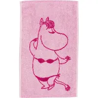 Arabia Moomin handdoek 30x50 cm Snorkmaiden roze
