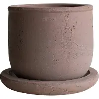 DBKD Terra Pot 14 Cm Bruin - Bloempotten Terracotta Brown - 20251301br